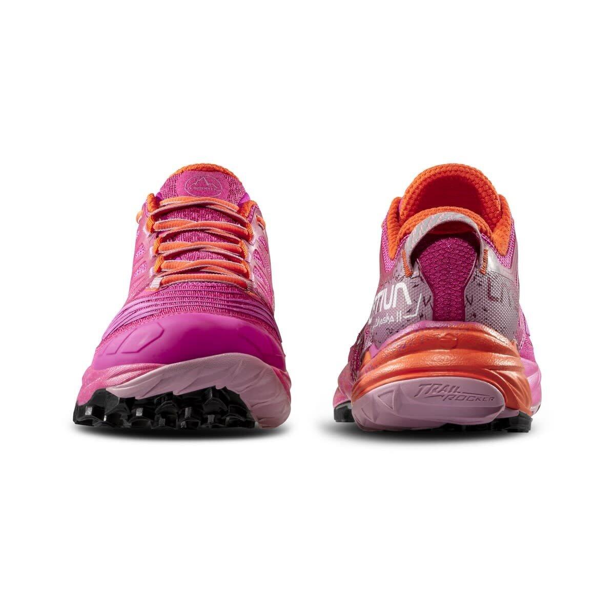 Trailrunningschuhe Damen - LA SPORTIVA Akasha II  W -Springtime/Cherry Tomato 5/7