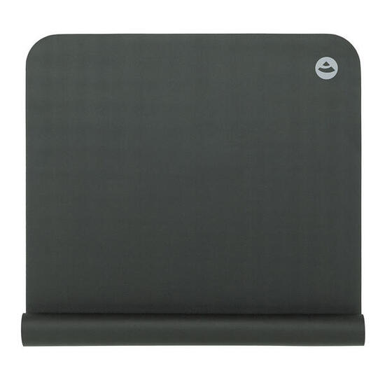 Reise-Yogamatte ECOPRO TRAVEL XL aus Naturkautschuk, faltbar grau