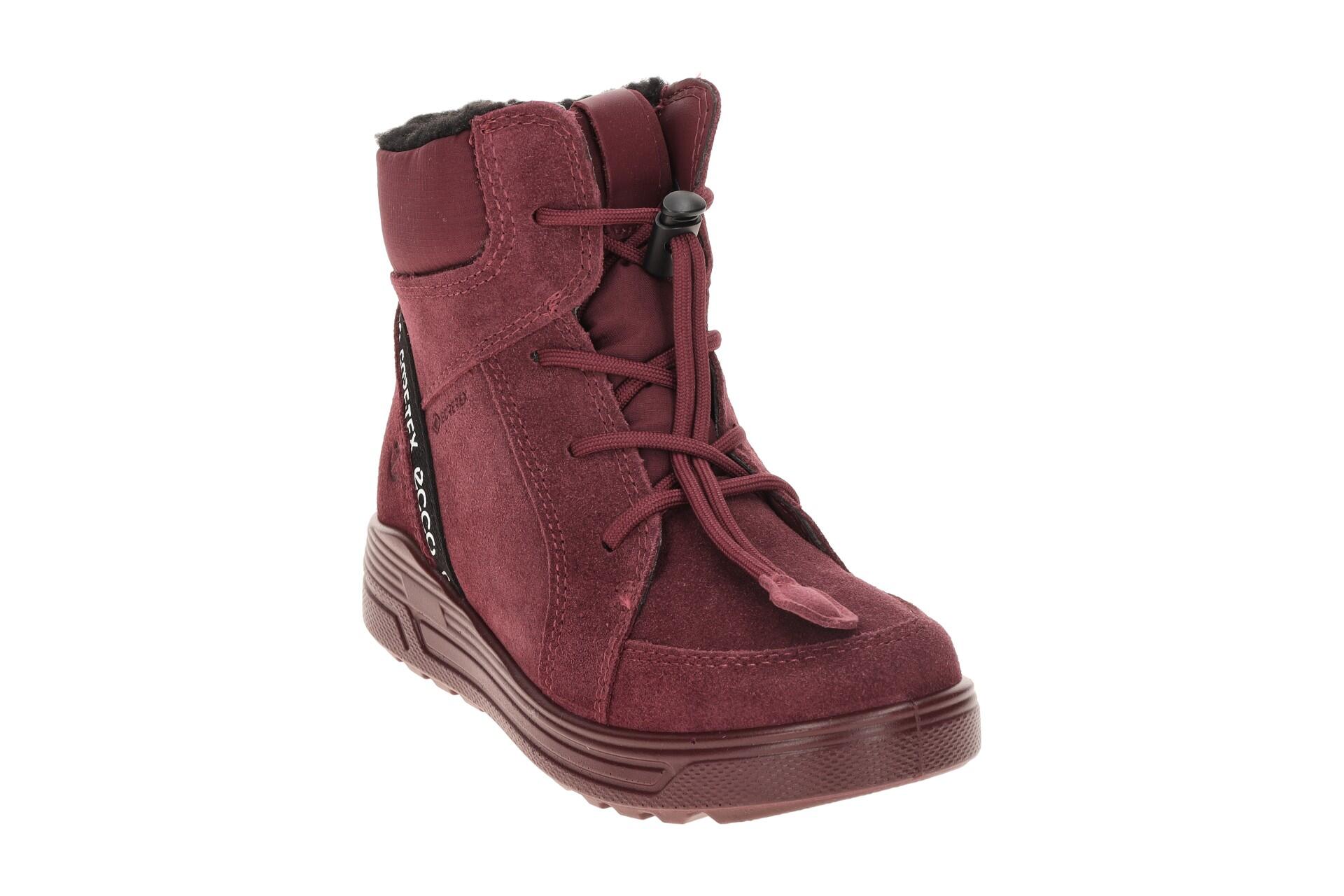 ecco Urban Kinderstiefel dunkelrot Warmfutter GORE-TEX 3/7