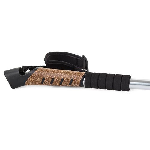Trekkingowe kije Nordic Walking marki Decathlon, szare 3/7
