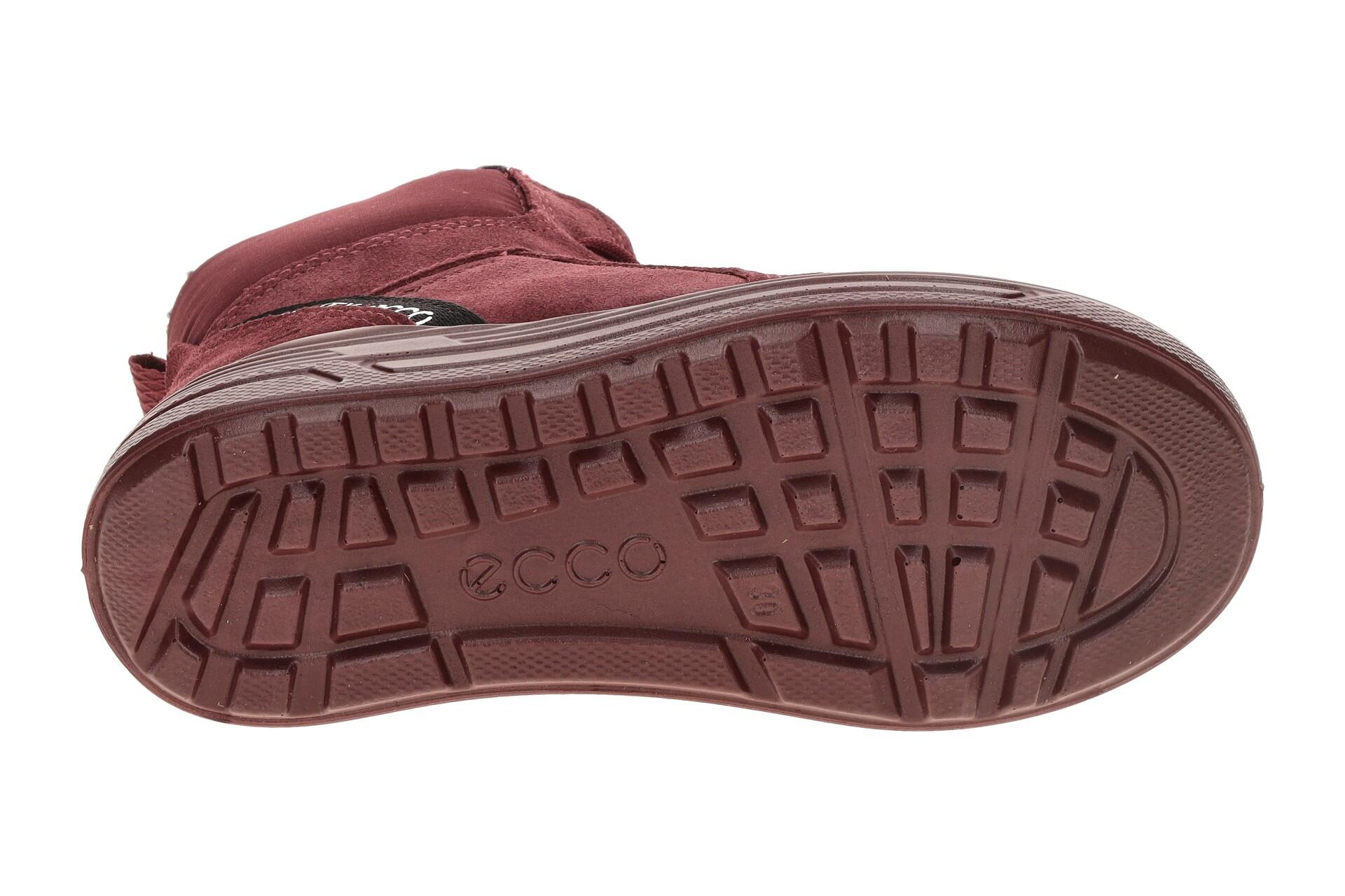 ecco Urban Kinderstiefel dunkelrot Warmfutter GORE-TEX 7/7