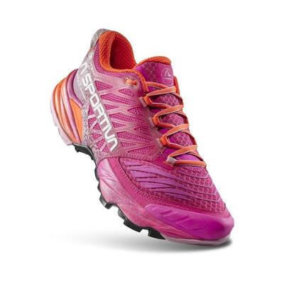 Zapatillas Trailrunning Mujer - LA SPORTIVA Akasha II W - Shadow/Red Plum