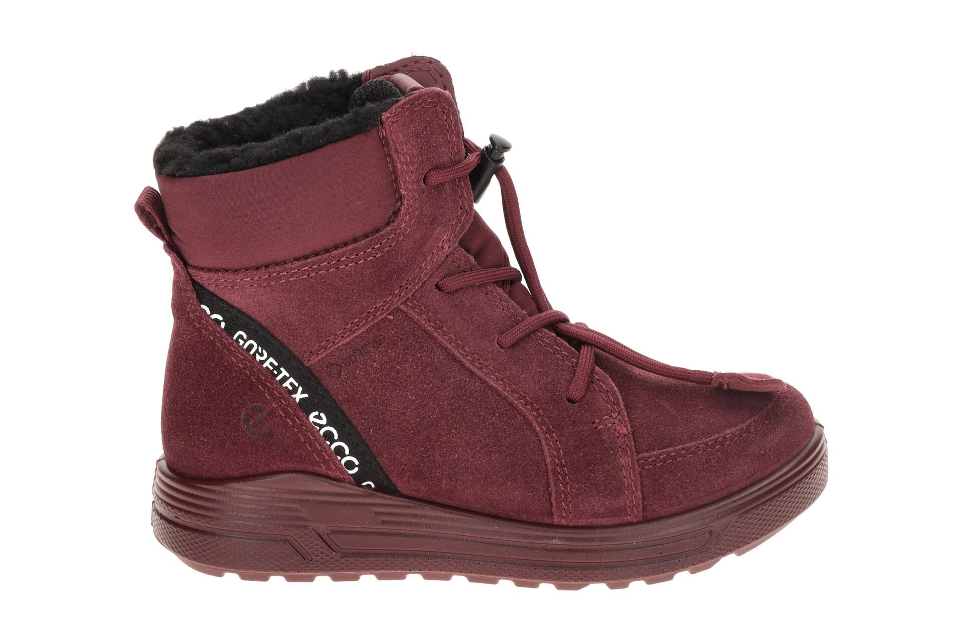 ecco Urban Kinderstiefel dunkelrot Warmfutter GORE-TEX 2/7