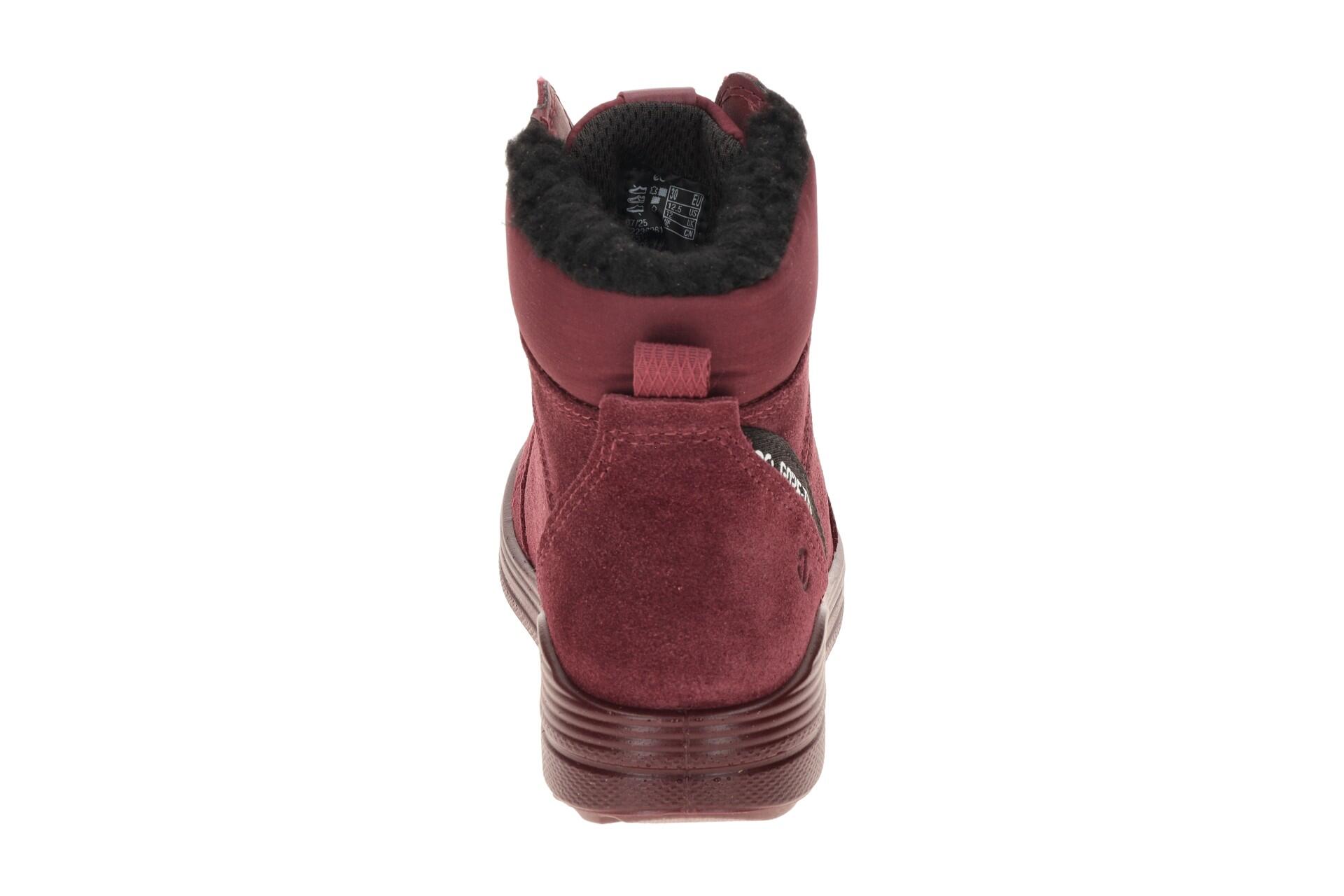 ecco Urban Kinderstiefel dunkelrot Warmfutter GORE-TEX 5/7