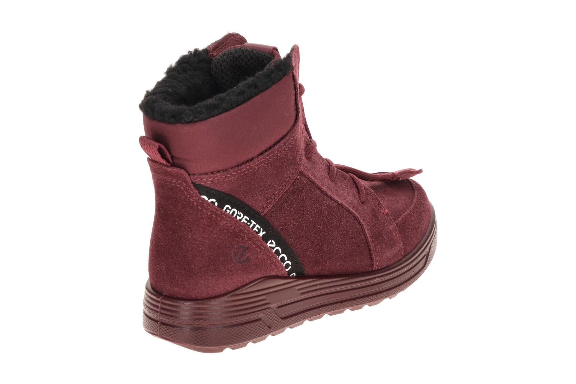 ecco Urban Kinderstiefel dunkelrot Warmfutter GORE-TEX 4/7