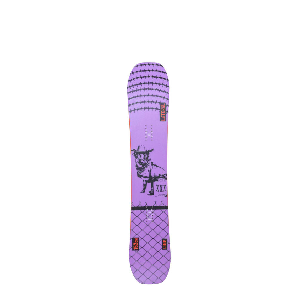 Line Lateral Pink snowboard for men