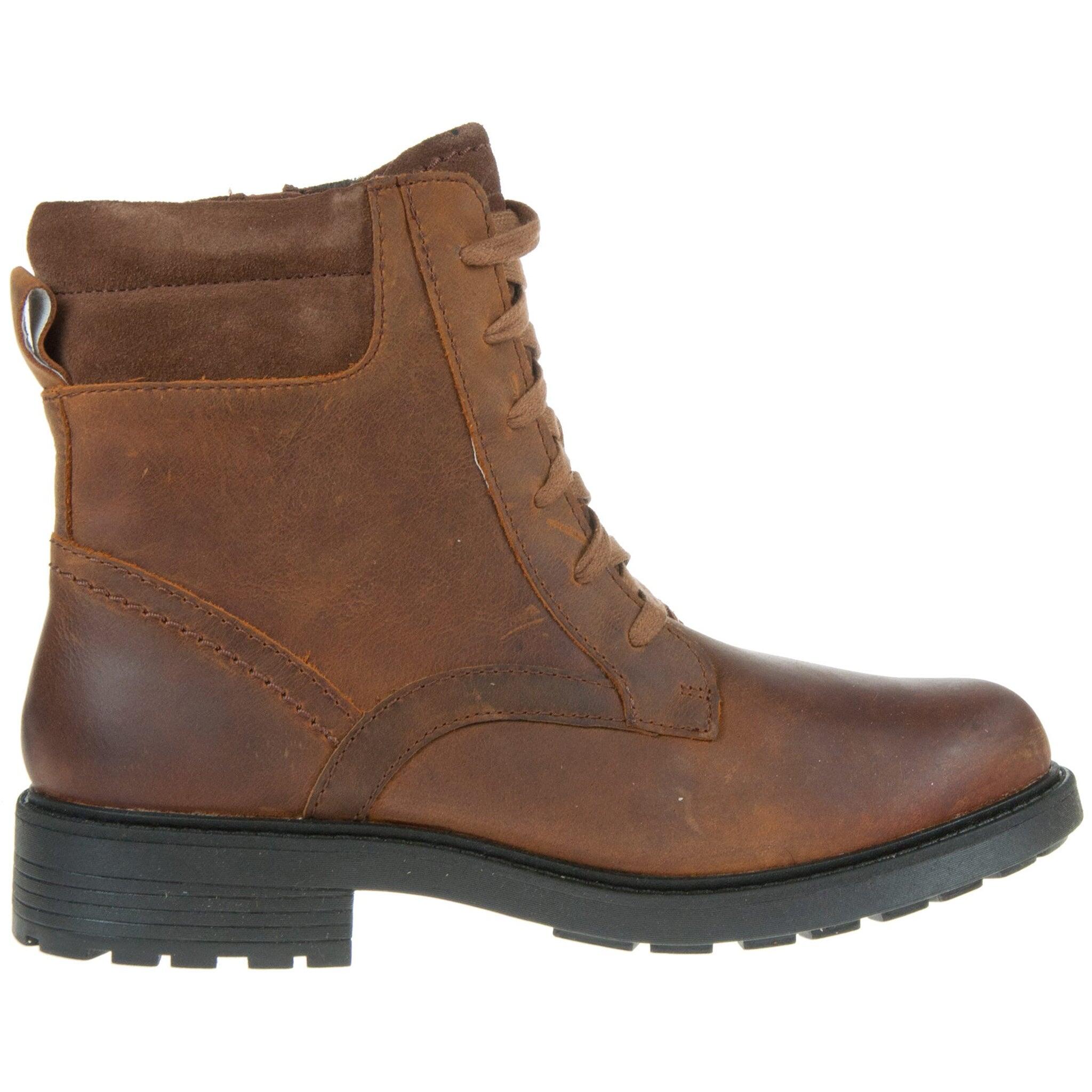 Clarks Orinoco Spice Womens Brown Ankle Boots CLARKS Decathlon