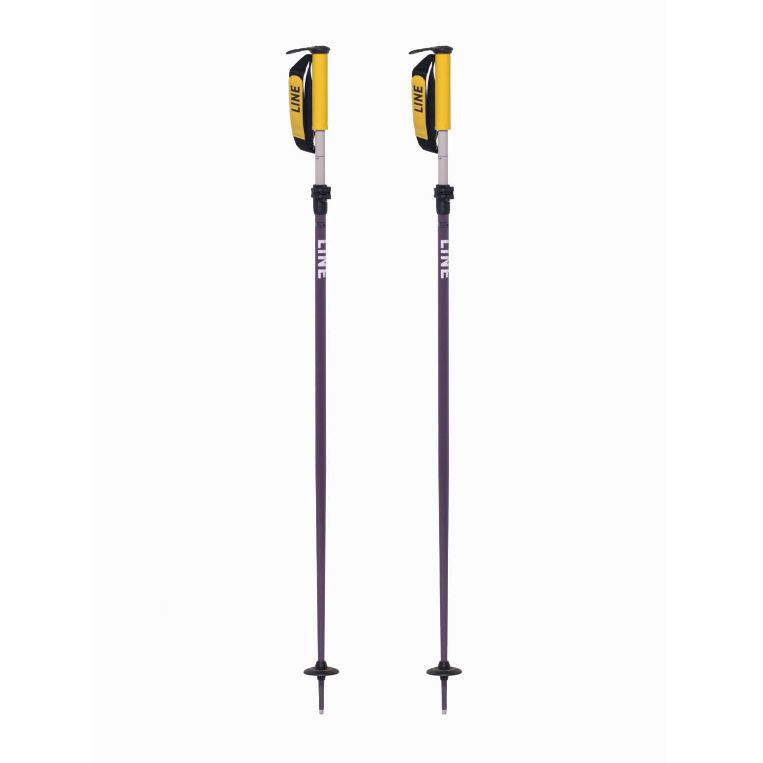 Line - Batons De Ski Ajustable Line Paintbrush - Bâton De Ski - Violet - Taille Unique - Decathlon