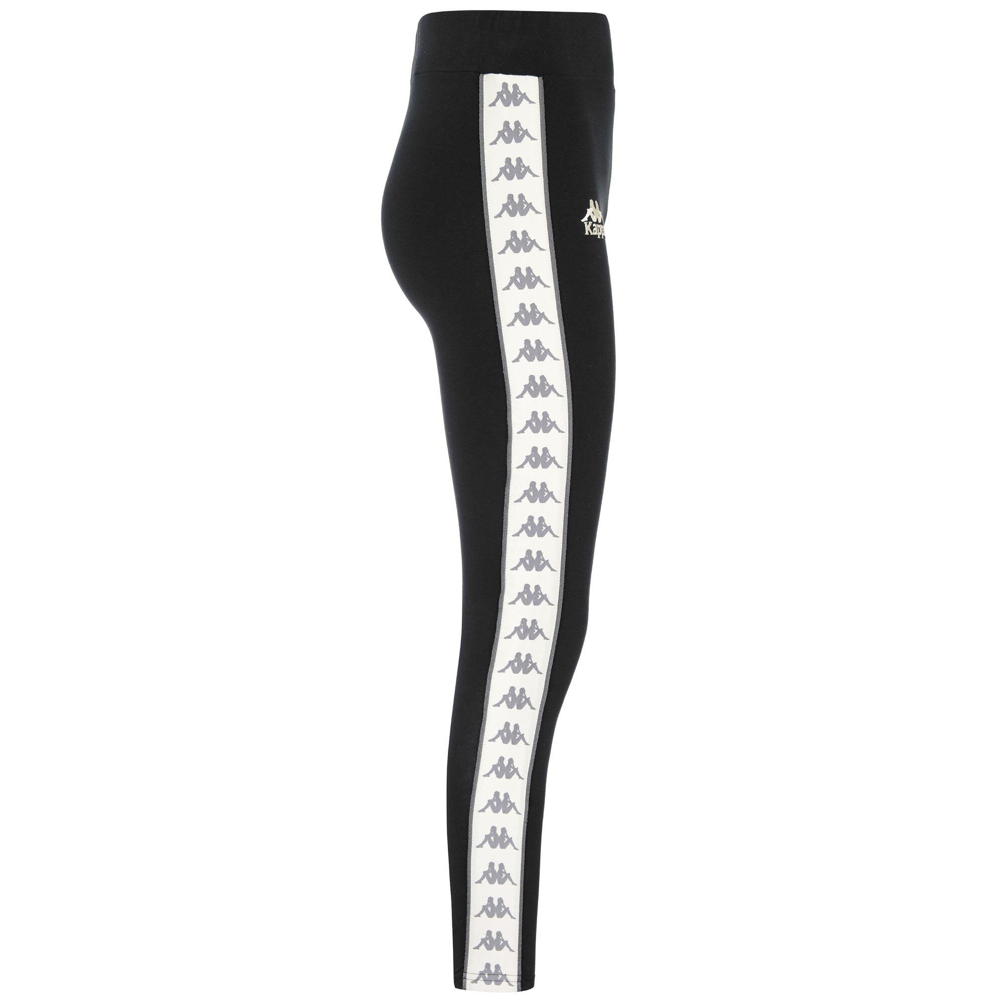 Pantaloni tuta da bambina in cotone nero da sport street 2/3