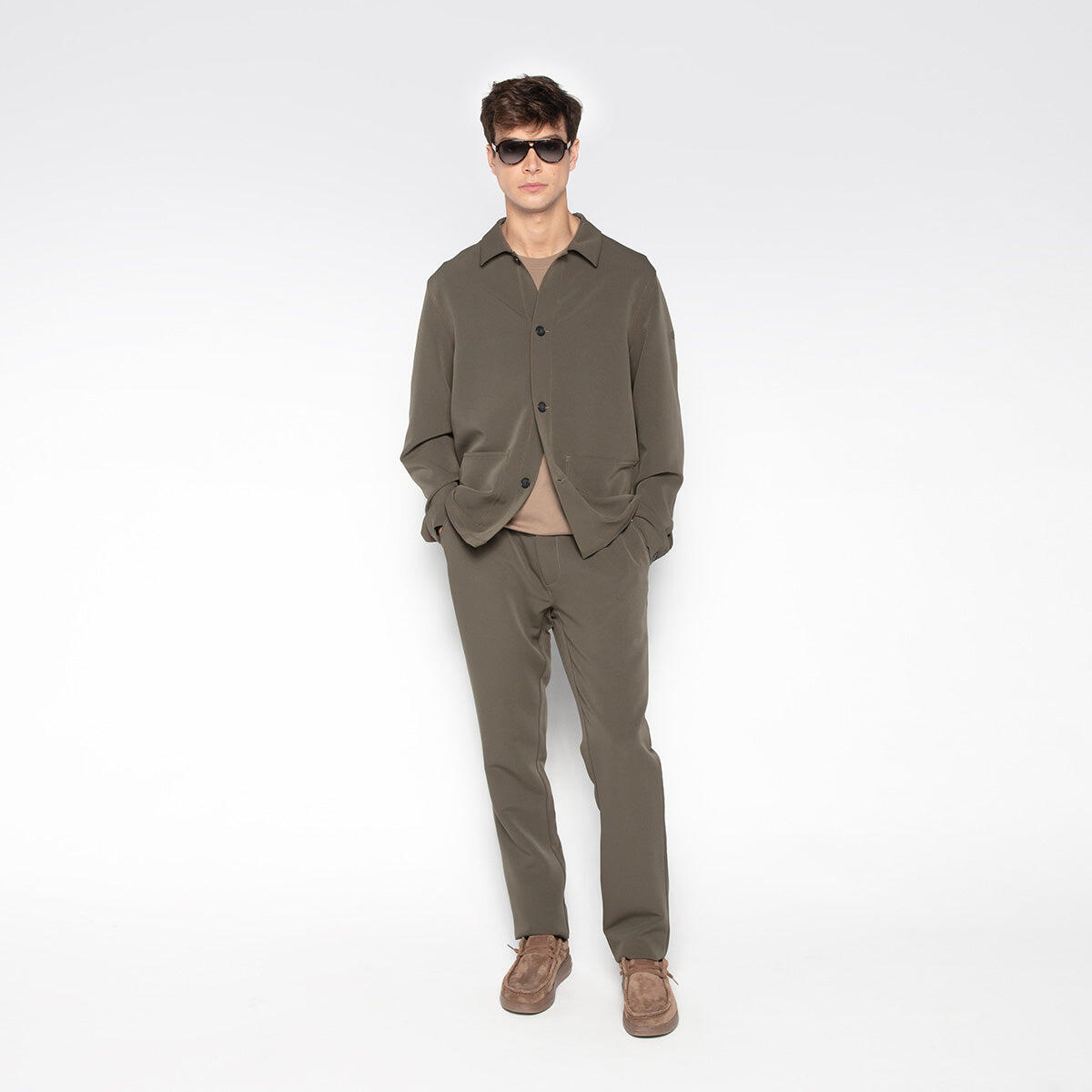 Pantaloni chino 549 con elastico in vita 6/6