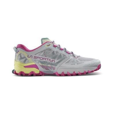 Trailschoenen dames - la sportiva bushido iii w - moon/springtime