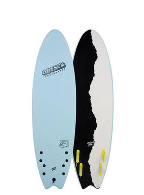 Schaum-Surfboard - Odysea 6'6" Skipper Quad