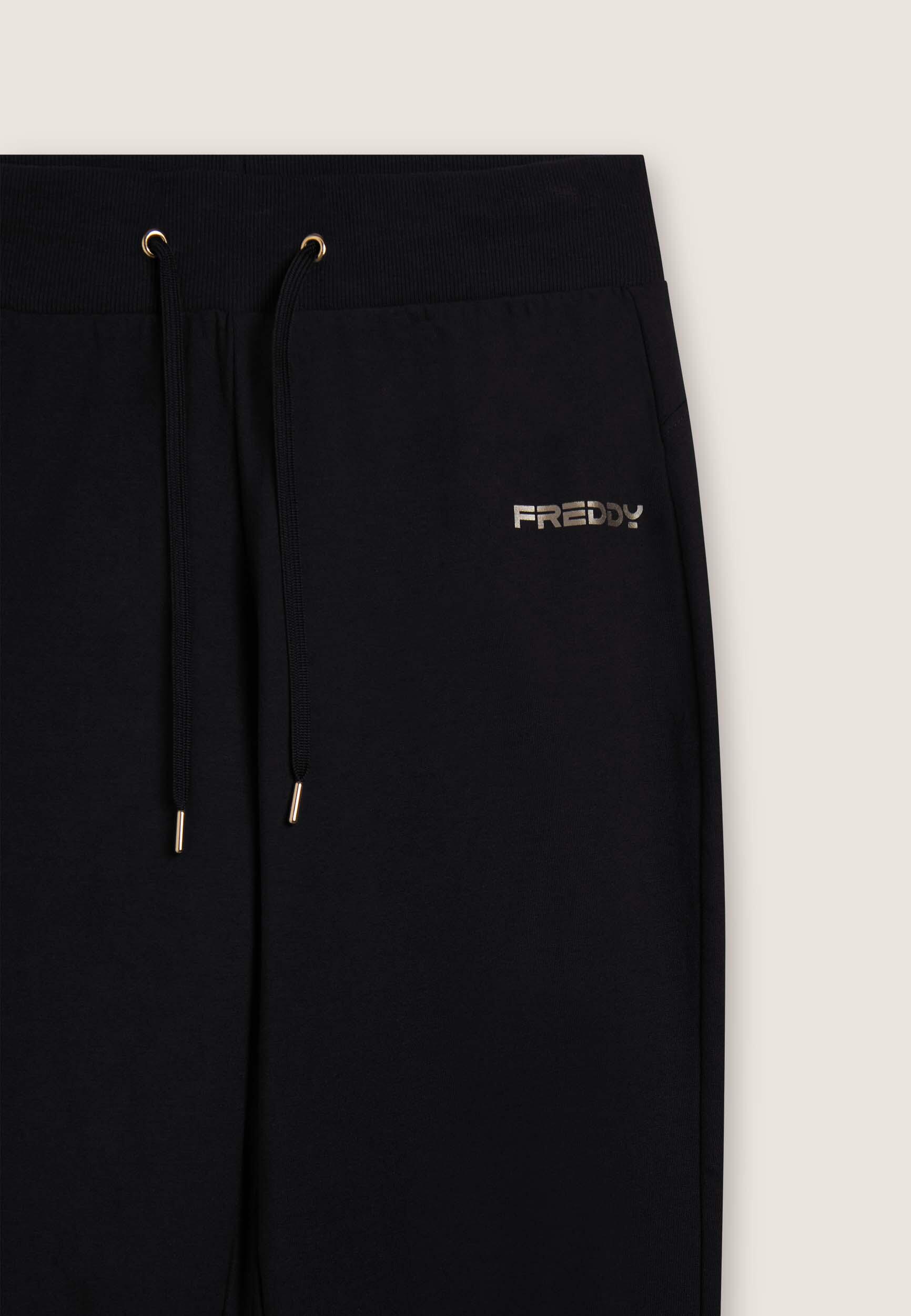 Pantalón con puños de canalé y cordón de ajuste 3/3