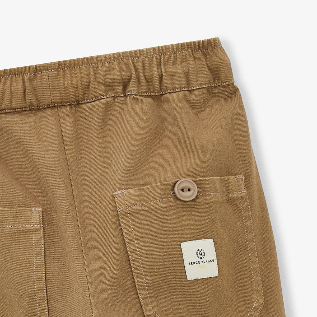 Pantalon 550 coupe tapered garçon shitake 4/4