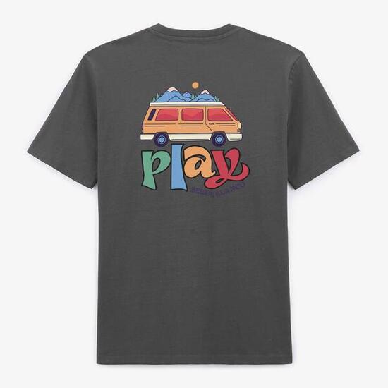 T-shirt manches courtes Teva garçon gris anthracite