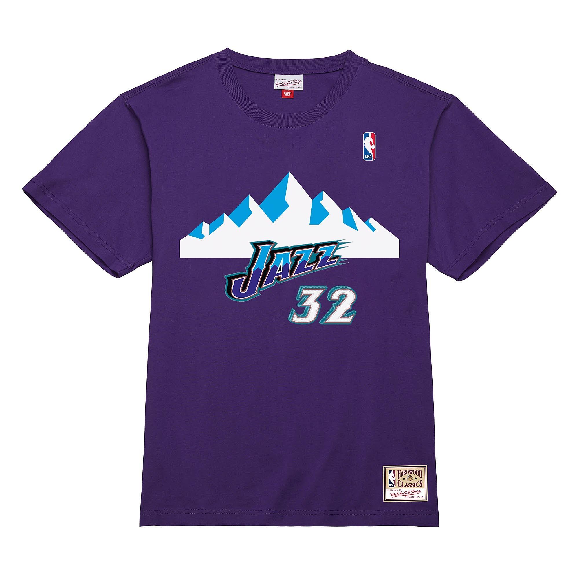 utah jazz graphic tee
