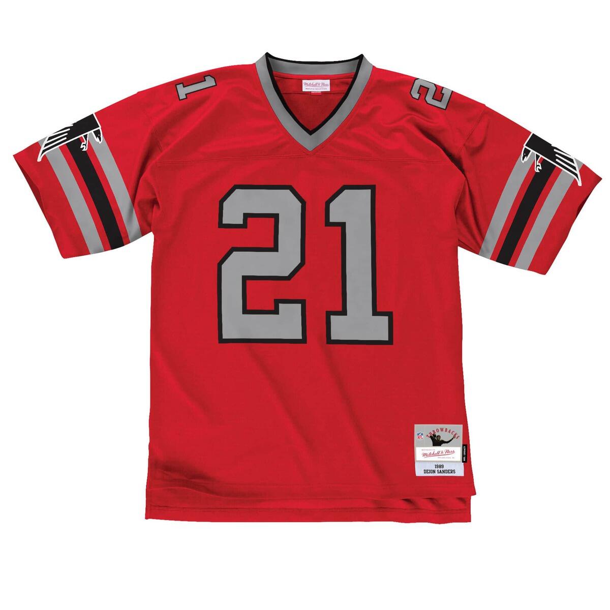 MITCHELL & NESS Atlanta Falcons NFL Jersey Deion Sanders