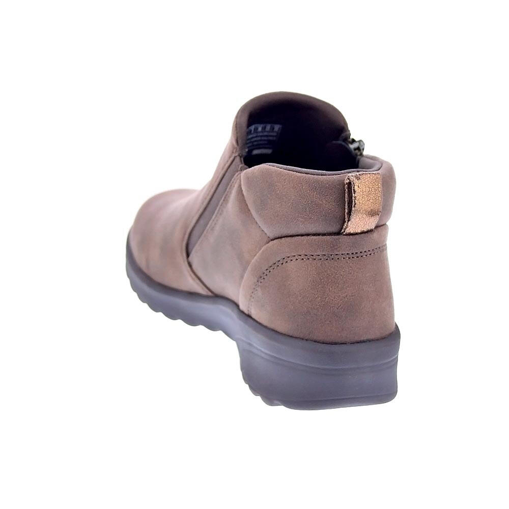 CONFORTABLE Y Calido BUTIN FEMME Skechers Lovely Vibe Fall In Bloom MARRON 3/5