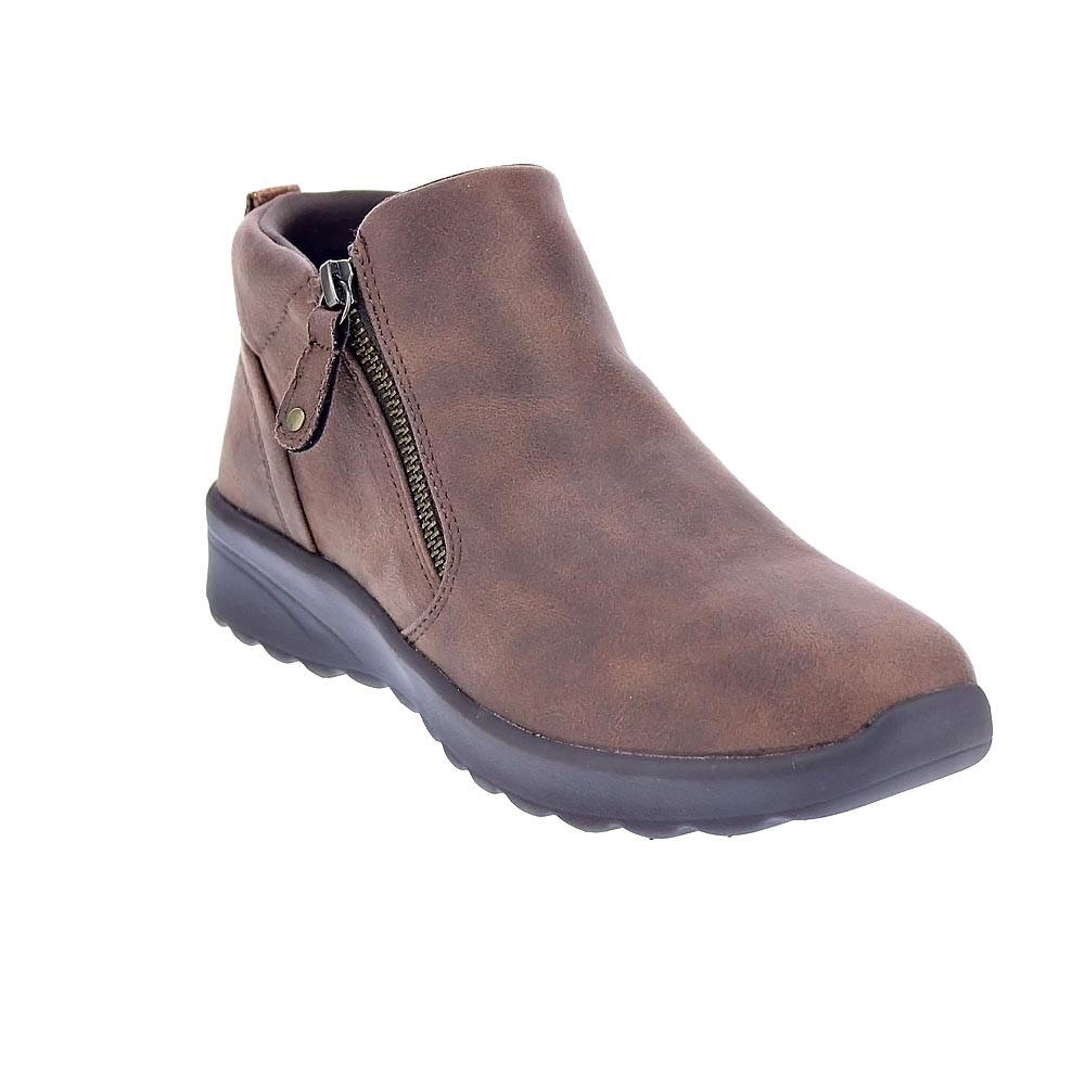 CONFORTABLE Y Calido BUTIN FEMME Skechers Lovely Vibe Fall In Bloom MARRON 4/5