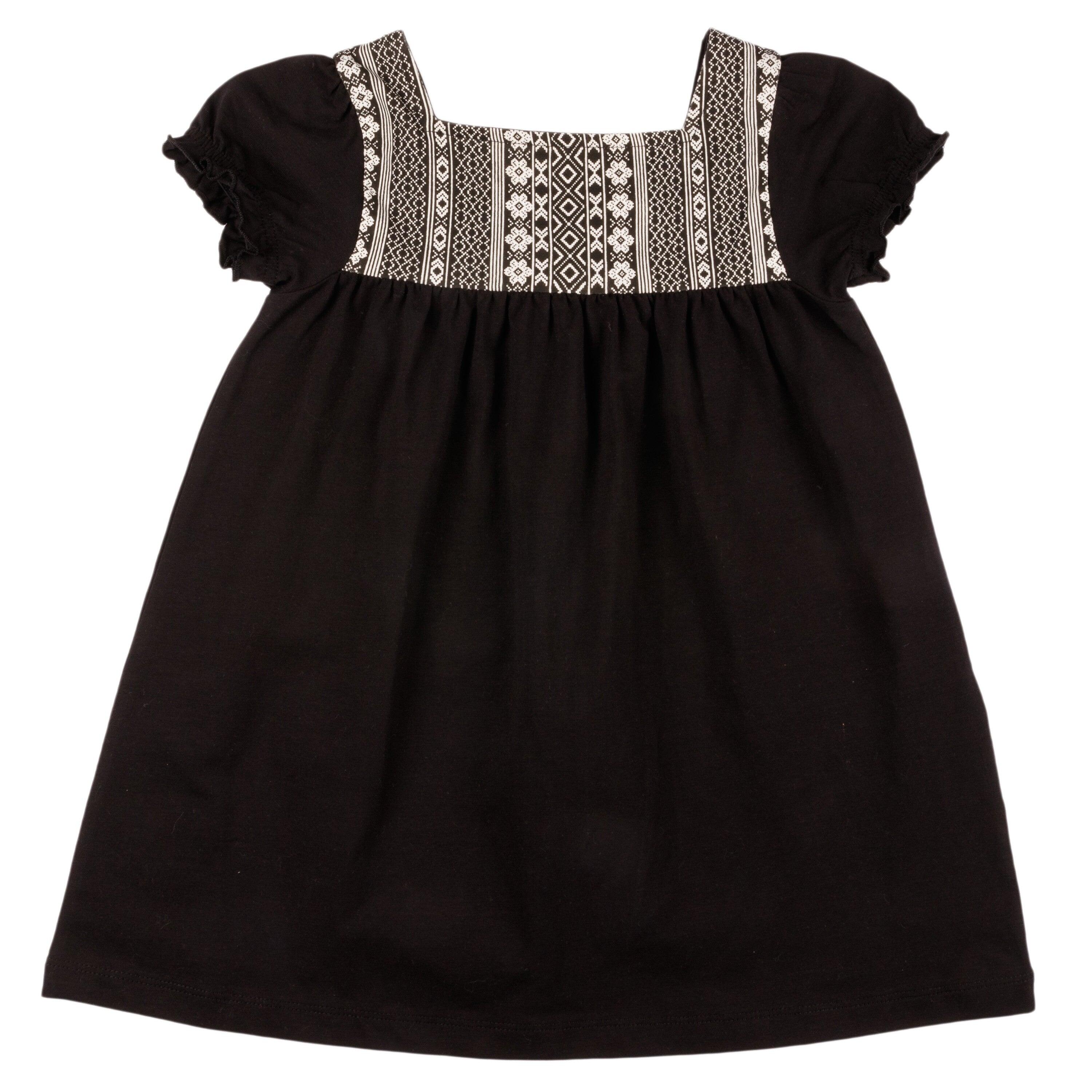 Vestido de menina negra 2/5