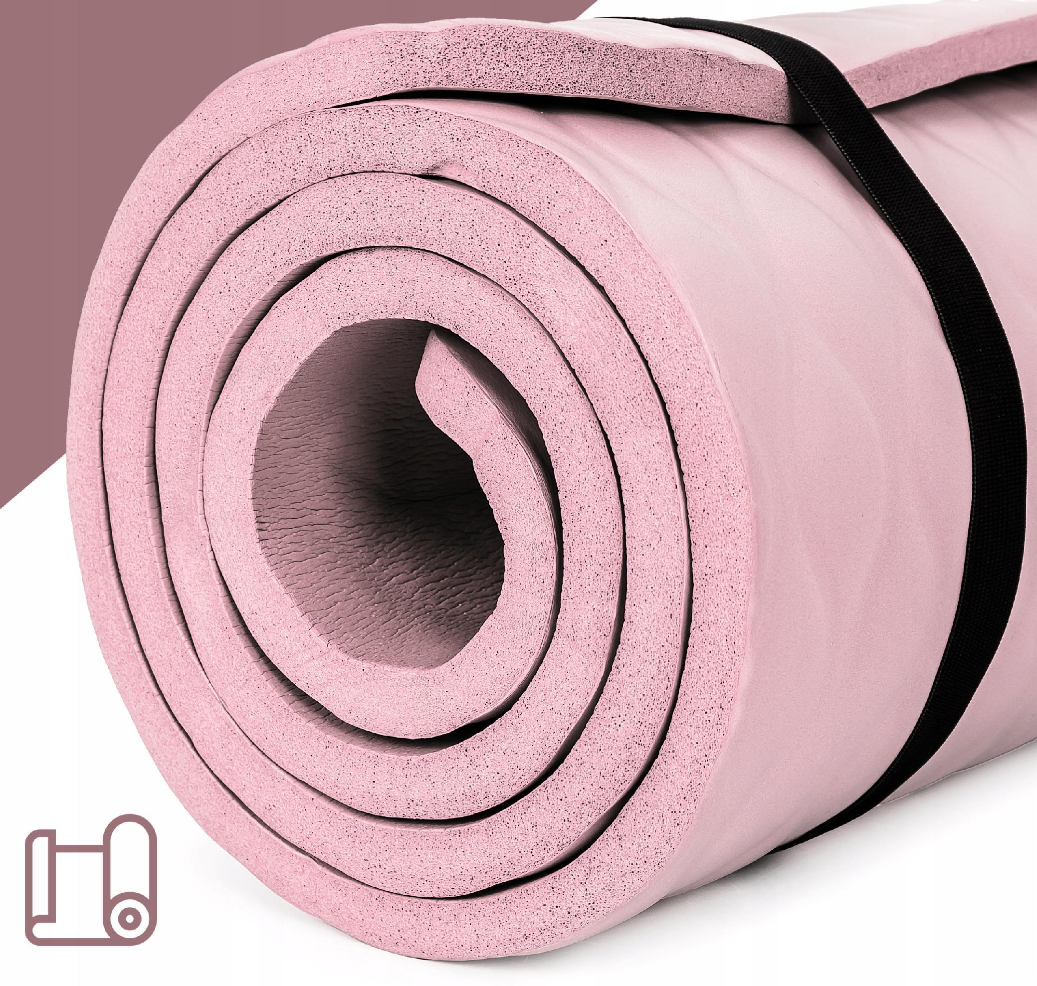 Mata do ćwiczeń treningowa Sapphire SG-1130 15 mm z pokrowcem 5/7