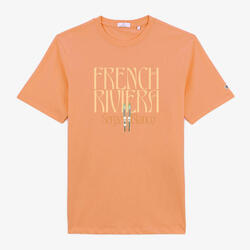 T-shirt manches courtes Toumani orange corail