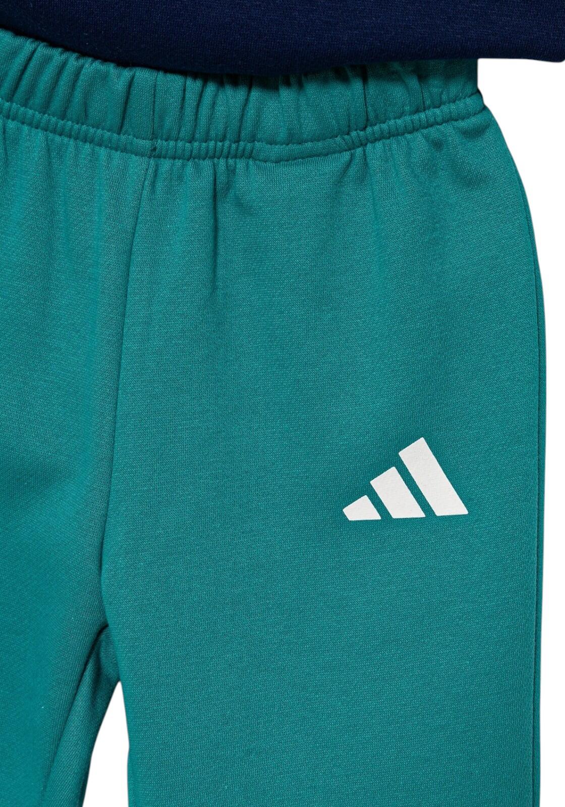 Fato de treino completo Adidas modelo JW2451 para bebê 3/5