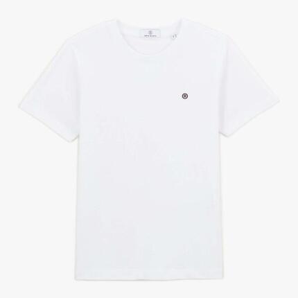 T-shirt garçon Theo manches courte blanc