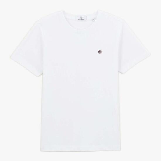 T-shirt garçon Theo manches courte blanc