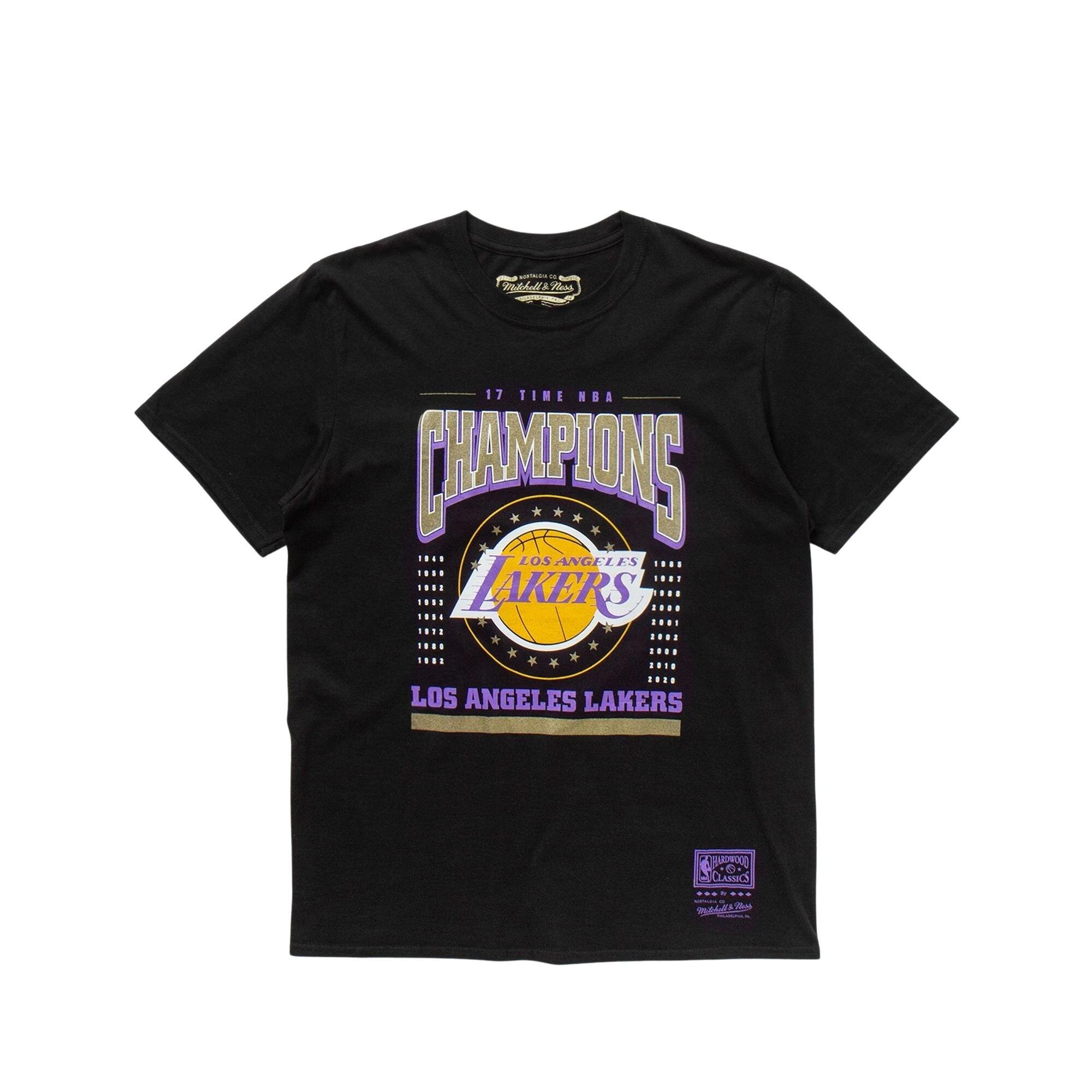 MITCHELL & NESS T-shirt Los Angeles Lakers NBA Champions