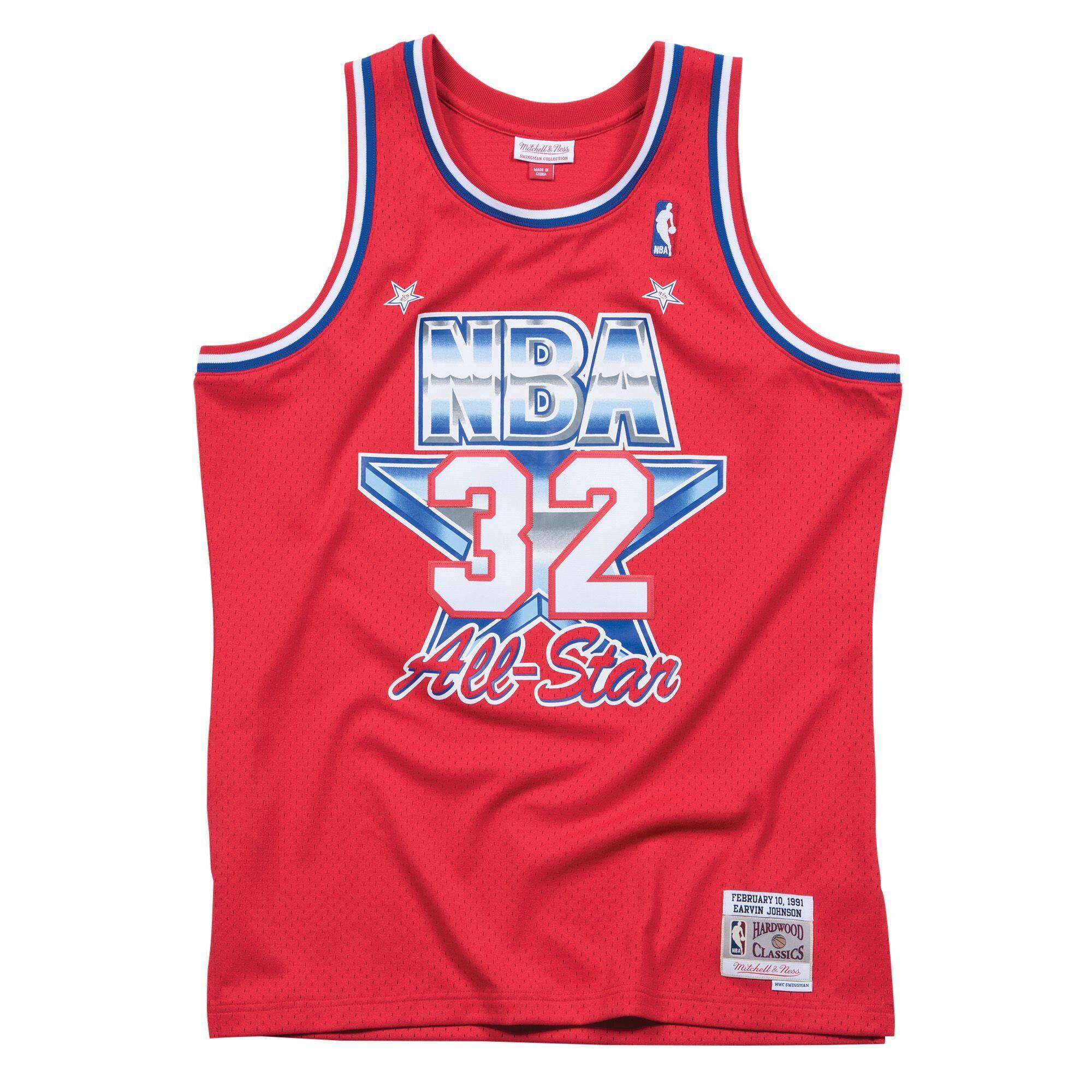 MITCHELL & NESS Jersey NBA All Star West Magic Johnson