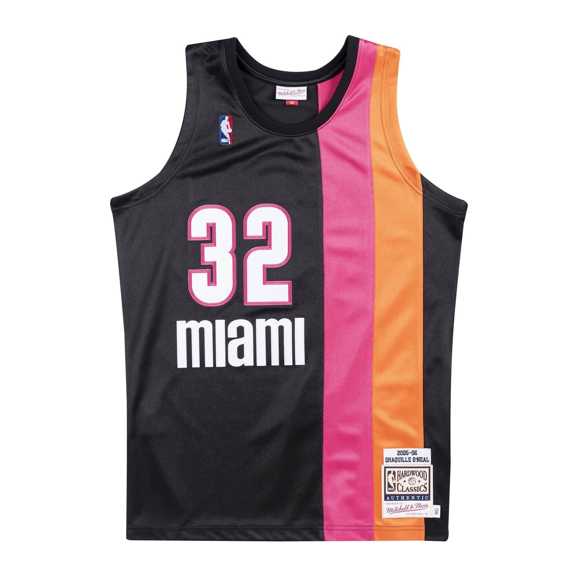 MITCHELL & NESS Jersey Miami Heat NBA Authentic Alternate 05 Shaquille O'Neal