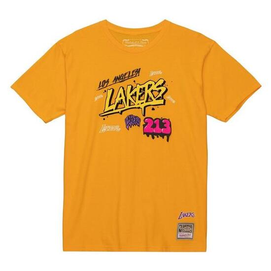 T-shirt Los Angeles Lakers NBA Slap Sticker