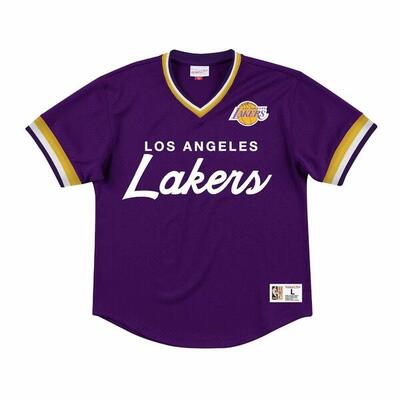 Nba-shirt los angeles lakers special script mesh