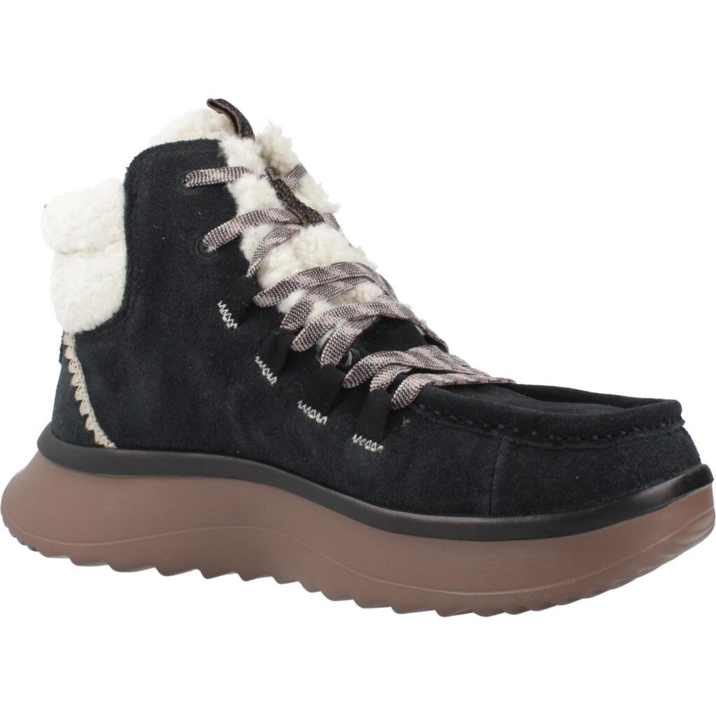 Hey Dude Model Wendy Peak Apres Suede Cozstit Kleur Zwart 5/5