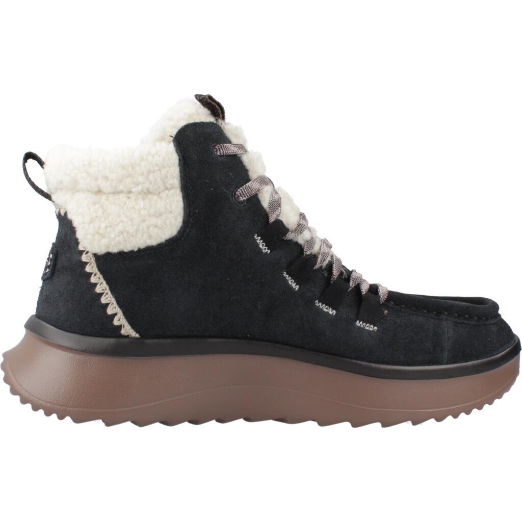 Hey Dude Model Wendy Peak Apres Suede Cozstit Kleur Zwart 4/5