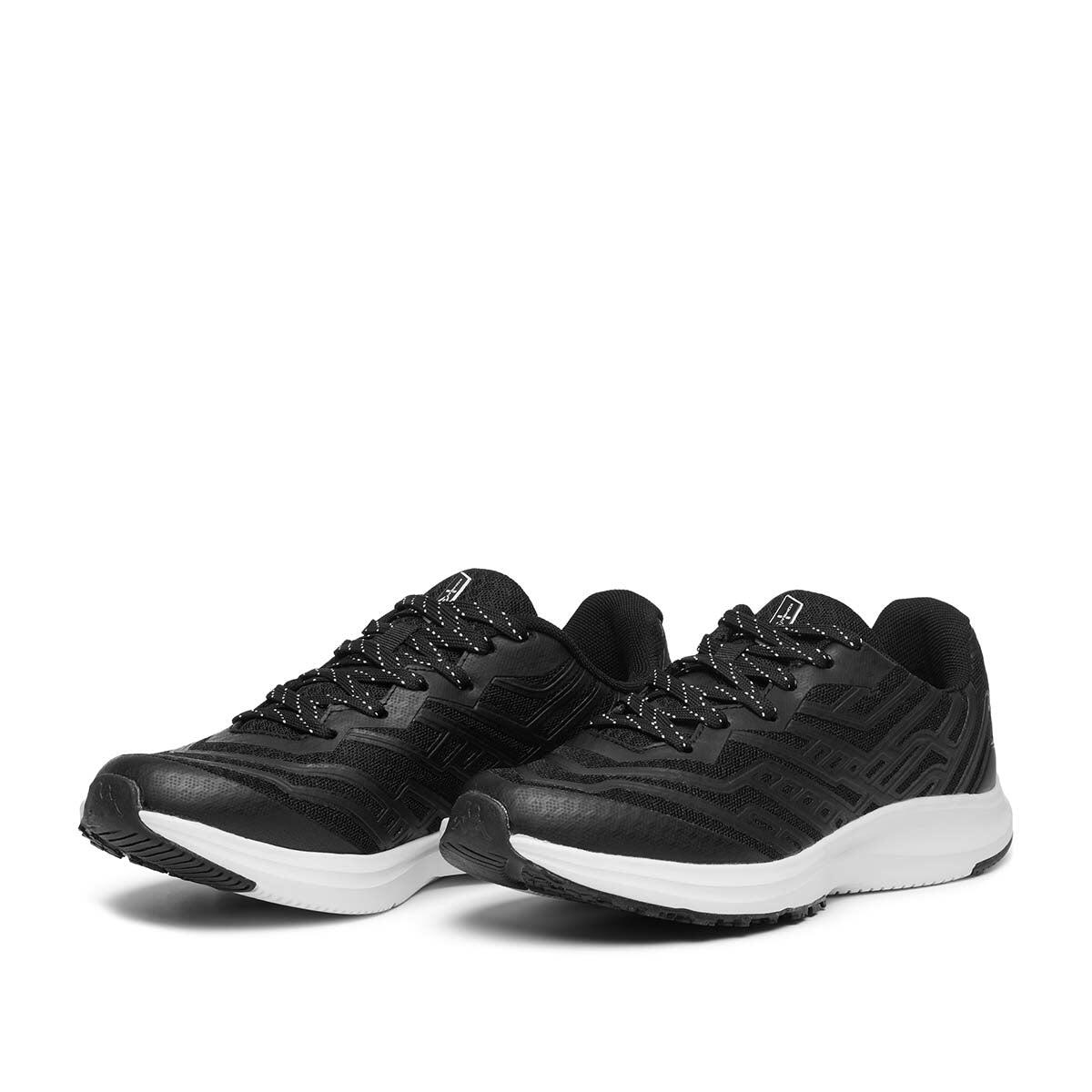 Scarpe sportive da uomo donna in poliestere nero da palestra 2/7