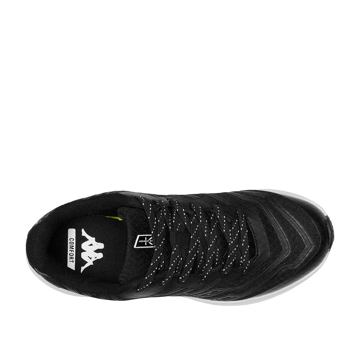 Scarpe sportive da uomo donna in poliestere nero da palestra 5/7