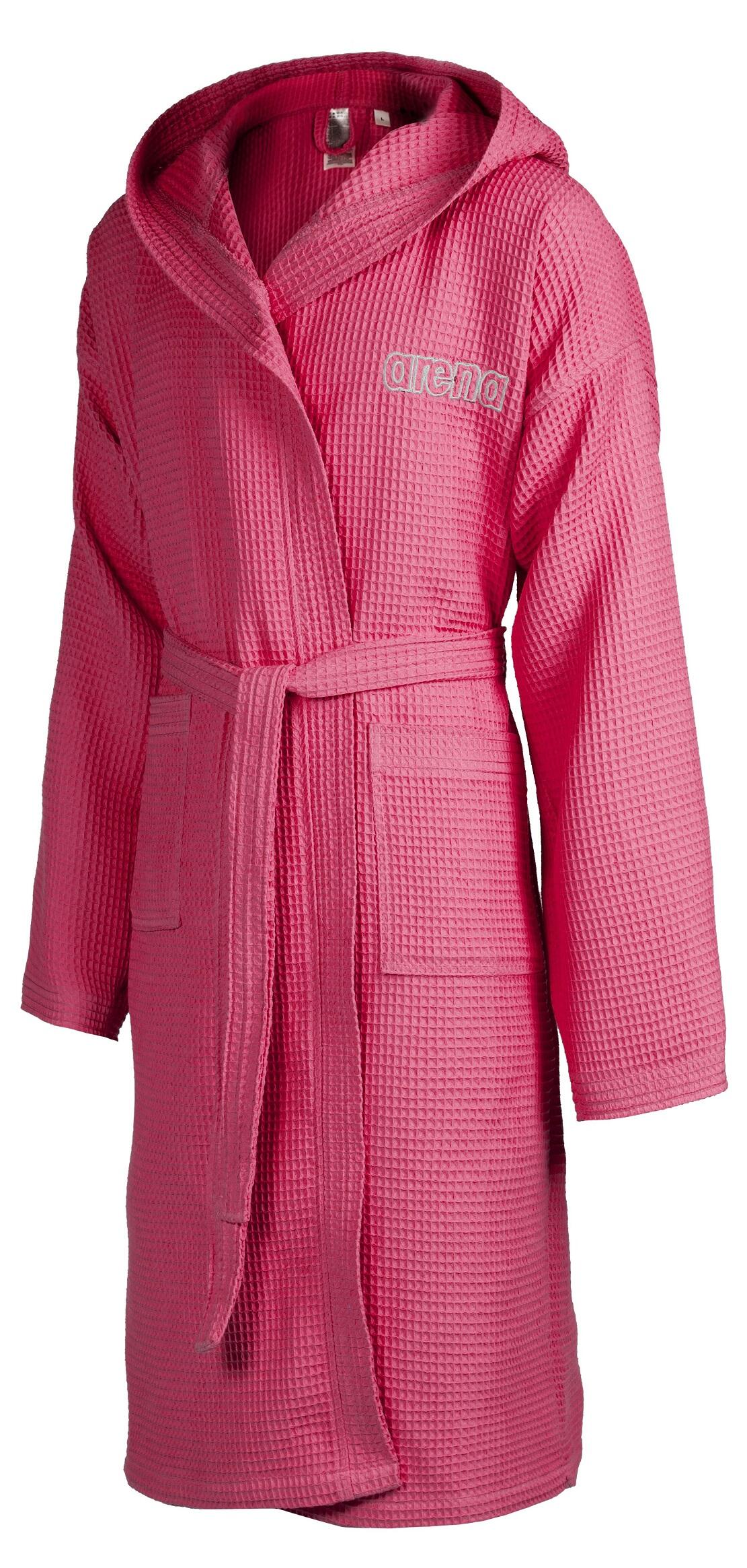 Szlafrok kąpielowy na basen po treningu unisex Arena Hooded Robe 3/7