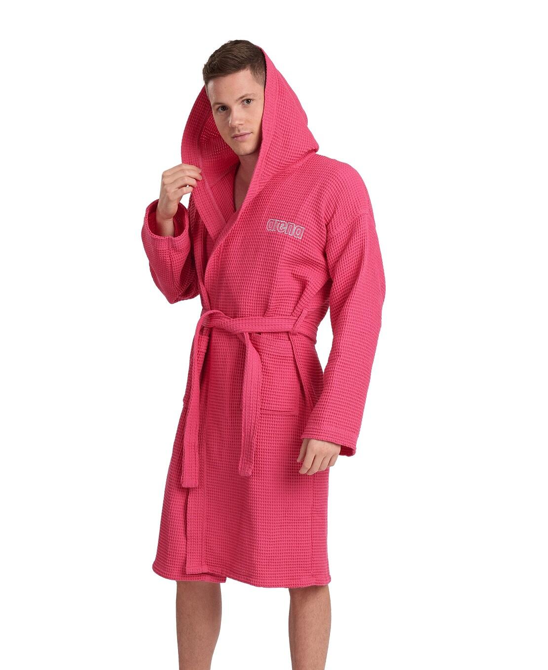 Szlafrok kąpielowy na basen po treningu unisex Arena Hooded Robe 2/7