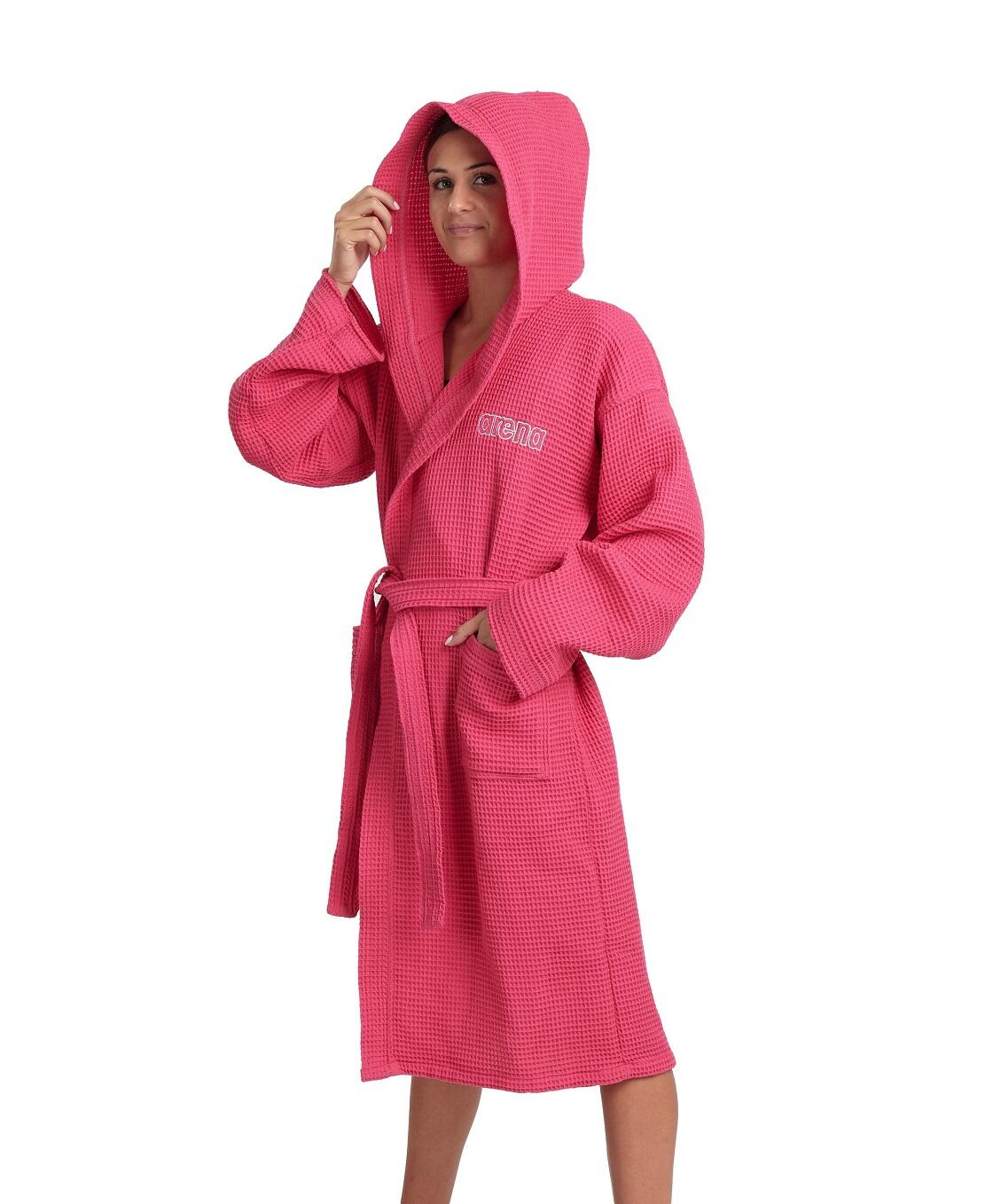 Szlafrok kąpielowy na basen po treningu unisex Arena Hooded Robe 6/7