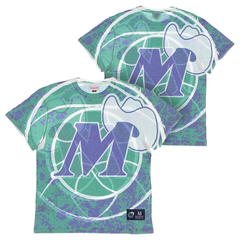 MITCHELL & NESS T-shirt Dallas Mavericks NBA Jumbotron Submimated