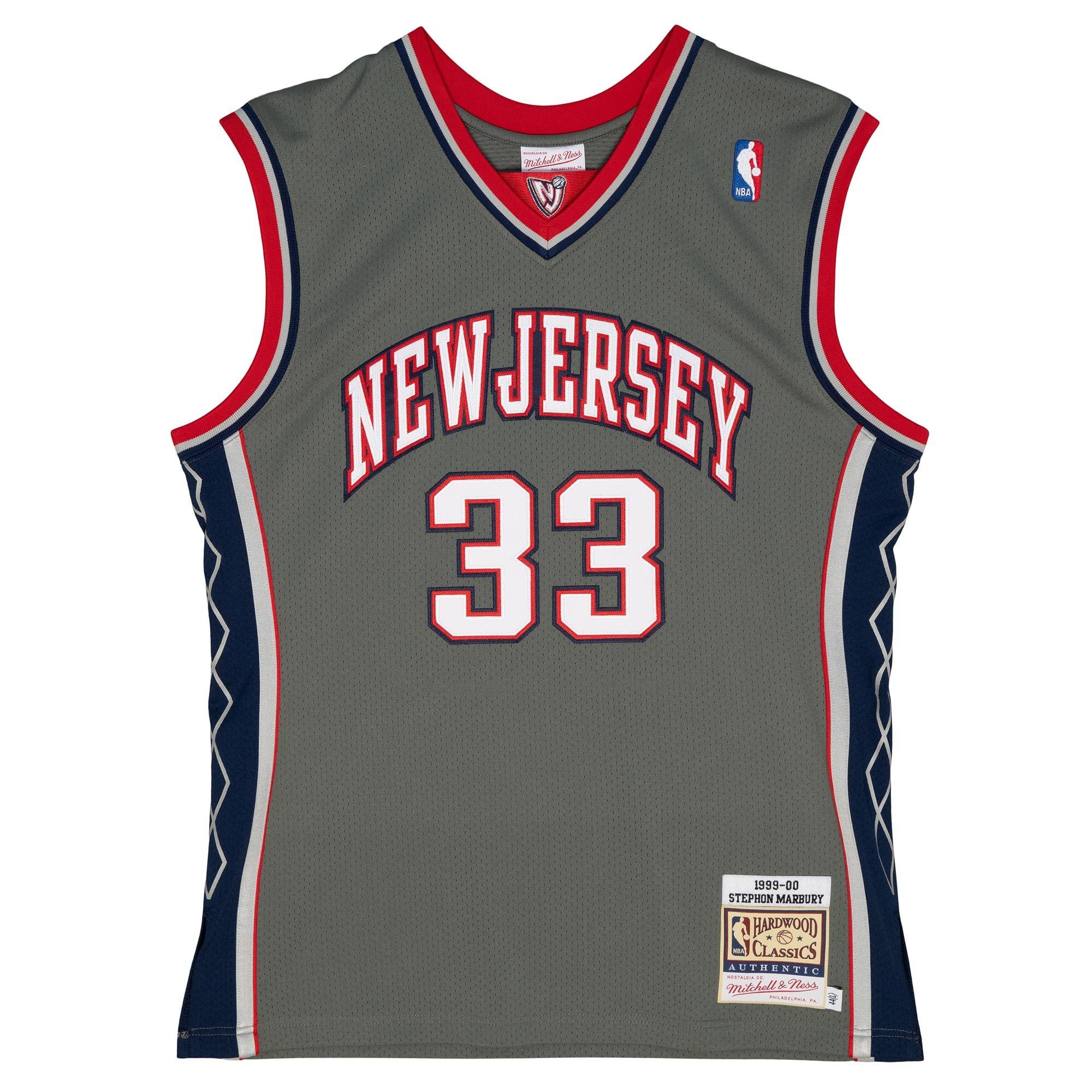 MITCHELL & NESS Nba jersey New Jersey Nets Stephon Marbury