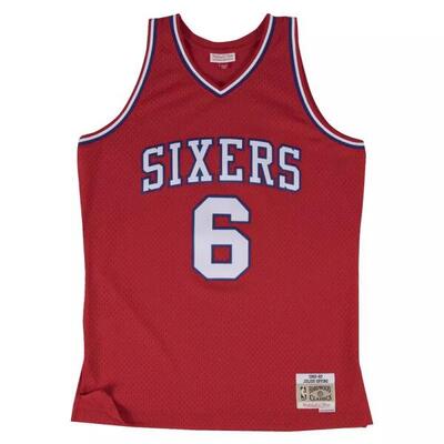 Basketbalshirt mitchell & ness model mn-nba-353j-320-fgya4v-phil76 voor mannen