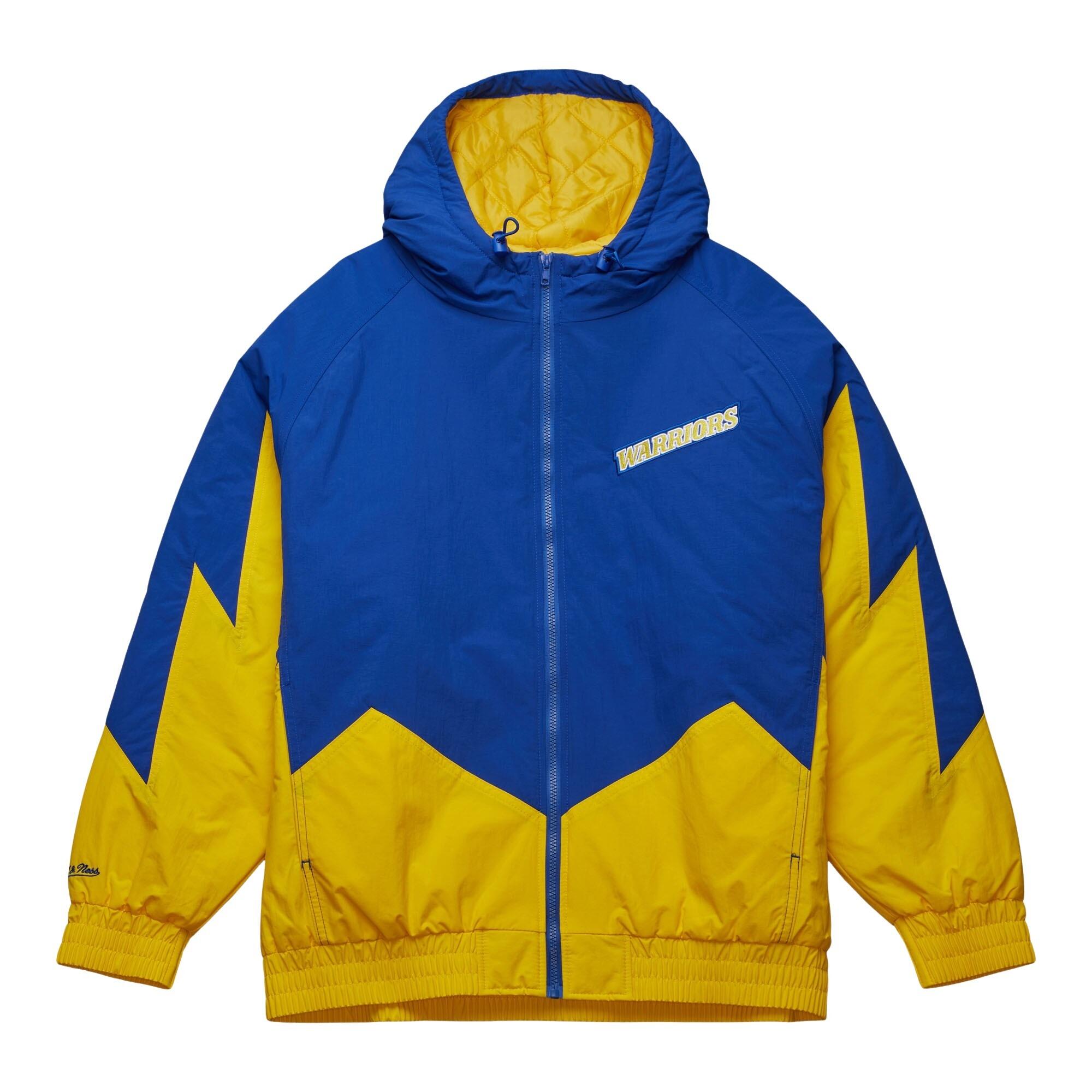 MITCHELL & NESS Giacca impermeabile Golden State Warriors Retro