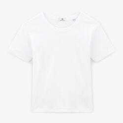 T-shirt garçon en jersey blanc