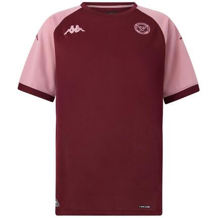 T-shirt d'entrainement UBB pour enfant Kappa Mokiba Bordeaux