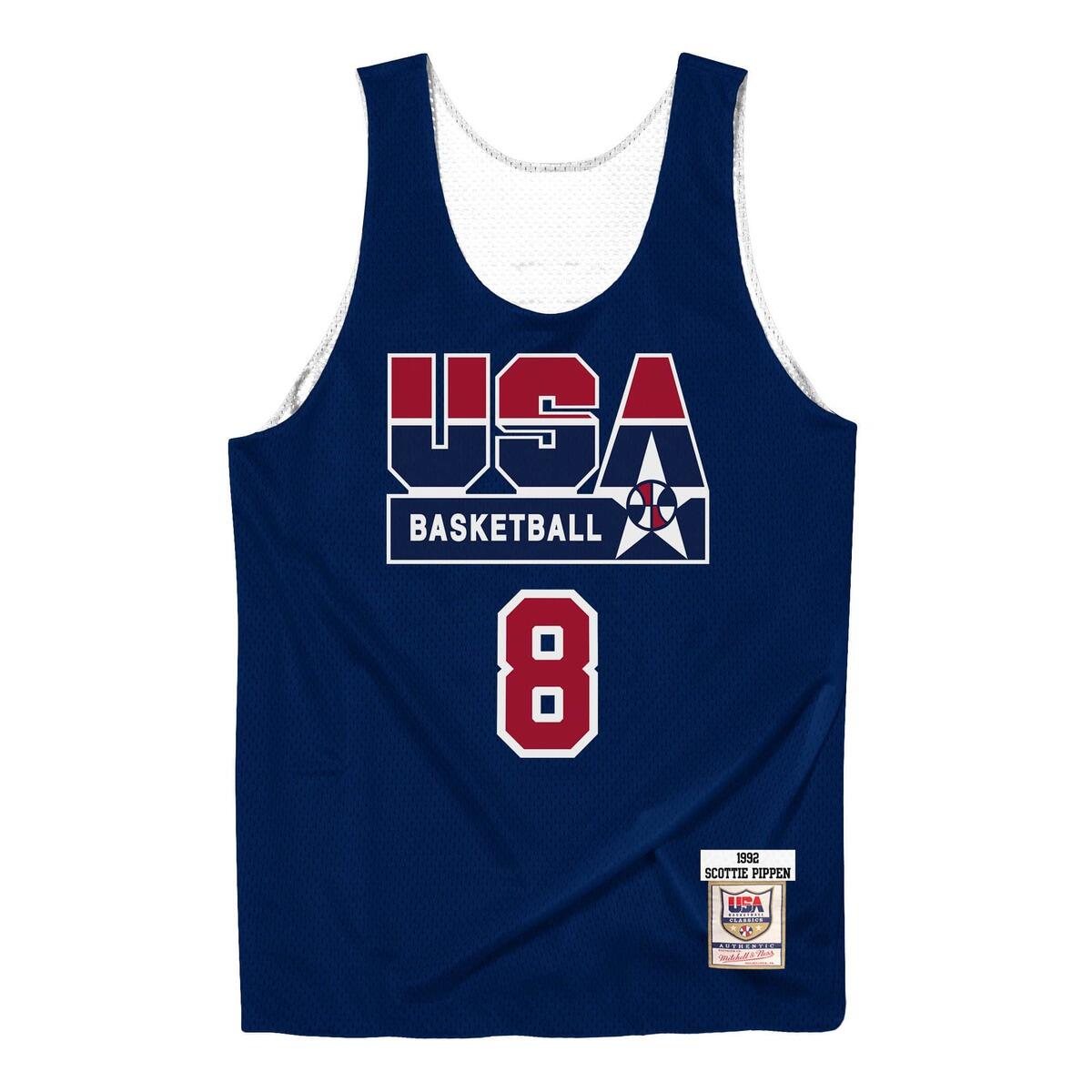MITCHELL & NESS Authentic Team USA jersey reversible Scottie Pippen
