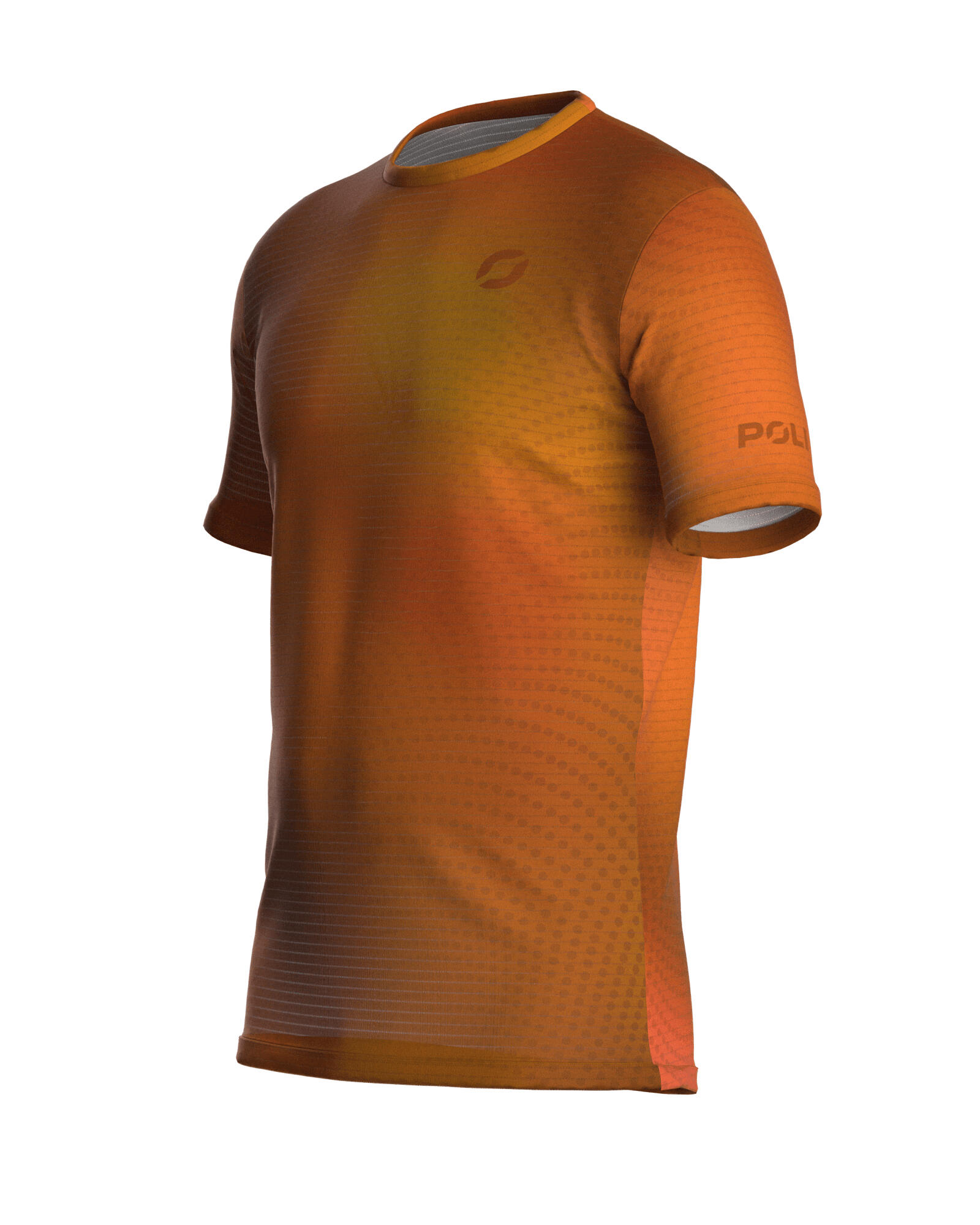 T-shirt running homme ajusté PHOSPHENE 2/5