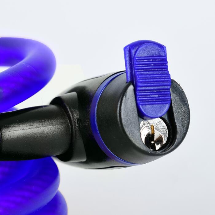 OXFORD cadeado de cabo 12 mm x 1,8 m, azul 2/3